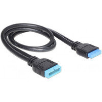 DeLOCK USB 3.0 19-pin IDC20 - IDC20 -jatkokaapeli, 45 cm