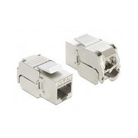 DeLOCK Cat6A "Tool-free" RJ45-modulaariliitin, naaras