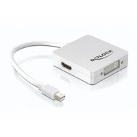 DeLOCK Mini DisplayPort - DVI/HDMI/DP -adapteri