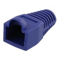 DELTACO RJ45 6,8mm -liitinsuoja, 20 kpl, sininen