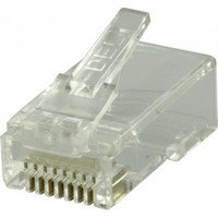 DELTACO RJ45-liitin, Cat6 UTP, 20 kpl