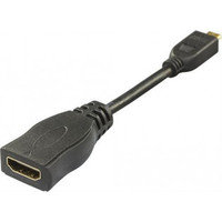 DELTACO HDMI - micro HDMI adapteri, 10 cm