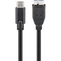 Goobay USB-C - micro-B -kaapeli, 1 m