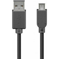 Goobay USB-A - Micro-B -kaapeli, 0,15 m