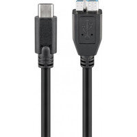 Goobay USB-C - micro-B -kaapeli, 0,6 m