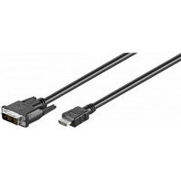 Goobay HDMI-DVI-D Single-link -kaapeli, 5 m, musta