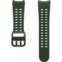 Samsung Galaxy Extreme Sport Band Watch4/5/6 -urheiluranneke, S/M, musta/vihreä