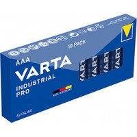 VARTA Industrial Pro -alkaliparisto, 10 kpl AAA (LR03) -paristoa, Varta