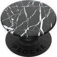 PopSockets PopGrip -pidike, Black Marble