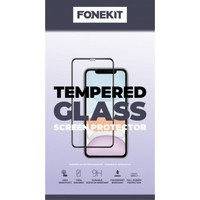 FoneKit Full Cover -panssarilasi, Samsung Galaxy A25, musta