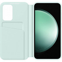 Samsung Galaxy S23 FE Clear View Wallet Case -suojakotelo, minttu