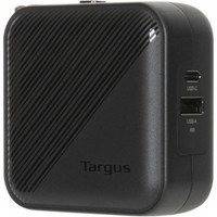 Targus GaN 65 W USB-C/USB-A Multiport -laturi, musta