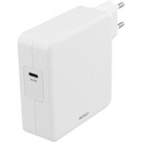 Deltaco USBC-AC117 87 W -virtalähde, USB-C PD, valkoinen, DELTACO