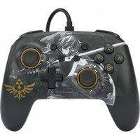 PowerA Enhanced Wired Controller -peliohjain, Battle-Ready Link, Switch