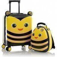 Heys Super Tots Buble Bee -lasten matkalaukku ja reppu