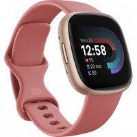 Fitbit Versa 4 -älykello, Pink Sand / Copper Rose