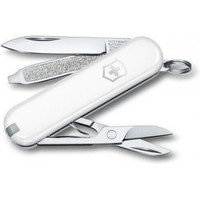 Victorinox Classic SD Falling Snow -monitoimityökalu, valkoinen