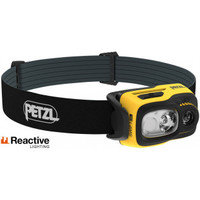 Petzl Swift RL otsalamppu, musta/keltainen