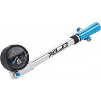 XLC Fork/Shock pump PU-H03 -jousituspumppu, sininen/hopea