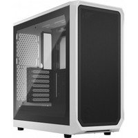 Fractal Design Focus 2 White TG Clear Tint ATX-kotelo ikkunalla, valkoinen