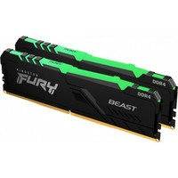 Kingston FURY Beast RGB DDR4 2666 MHz CL16 16 Gt -muistimodulipaketti