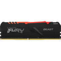 Kingston FURY Beast RGB DDR4 3200 MHz CL16 16 Gt -muistimoduli