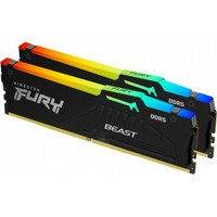 Kingston FURY Beast DDR5 RGB 6000 MHz CL40 32 Gt -muistimodulipakkaus