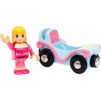 BRIO 33314 - Disney Prinsessa Ruusunen ja junavaunu