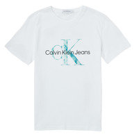 Lyhythihainen t-paita Calvin Klein Jeans MONOGRAM LOGO T-SHIRT 16 vuotta