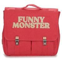 Koululaukku Jojo Factory CARTABLE UNIE PINK FUNNY MONSTER Yksi Koko