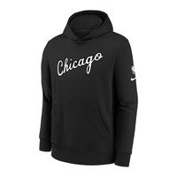 Ulkoilutakki Nike NBA Chicago Bulls Fleece Hoodie EU L