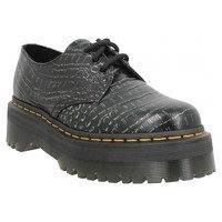 Kengät Dr. Martens 1461 Quad Wild Croc Emboss Femme Gunmetal 36