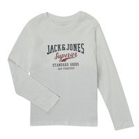 T-paidat pitkillä hihoilla Jack & Jones JJELOGO TEE LS O-NECK 15 Jahre