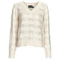 Neulepusero Pieces PCBIBBI LS V-NECK KNIT S