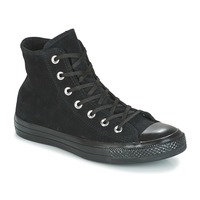 Kengät Converse CHUCK TAYLOR ALL STAR MONO PLUSH SUEDE HI BLACK/BLACK/BLACK 36