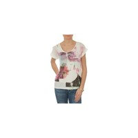 Lyhythihainen t-paita Lee T-shirt Night Cloud Dancer L485AUHA EU M