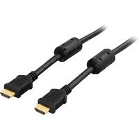 DELTACO HDMI-kaapeli v1.4+Ethernet 19-pin u-u 1080p musta 7m