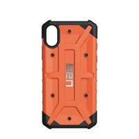 UAG Urban Armor Gear Pathfinder kestävä suojakotelo iPhone X - Oranssi / musta