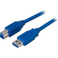 USB 3.0 kaapeli A-B u-u 2m Sininen
