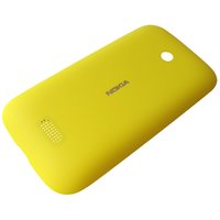 Akkukansi / Takakansi Nokia Lumia 510 - yellow