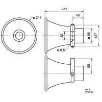 Horn Speaker 100 V