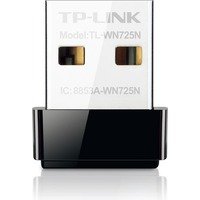 TP-LINK langaton verkkokortti nano USB 150Mbps 802.11b/g/n musta