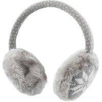 STREETZ tygklädda hörlurar med mikrofon 1 2m kabel grå/vit