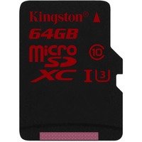 Kingston muistikortti microSDXC 64GB UHS-I Class 3 90/80Mbps