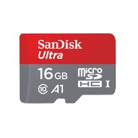 SanDisk microSDHC muistikortti 16 GB class 10 / 98 MB/s / UHS-I + sovitin