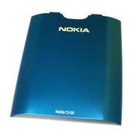 Akkukansi / Takakansi Nokia C3-00 - blue