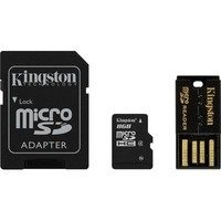 Kingston 8GB Multi Kit / Mobility Kit microSDHC USB SDHC Class 4
