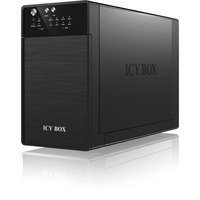 ICY BOX ulk. RAID-kotelo 2x3 5 SATA-hdd:lle USB 3.0/eSATA mu""