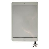 iPad Mini / Mini 2 Retina Kosketuspaneeli IC Liitännällä ja Home Flexillä - Valkoinen