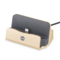Forever DS-01 Telakka iPhonelle & iPadille Lightning liitännällä - Kulta